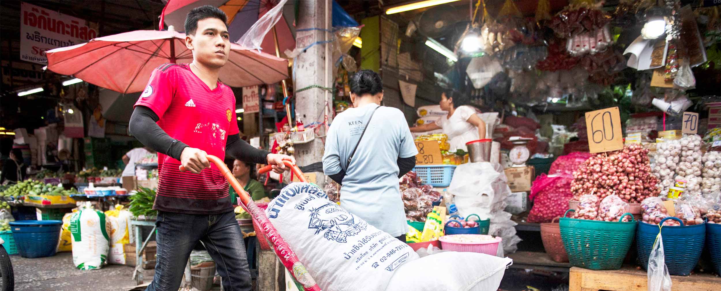 meat production in Thailand's markets